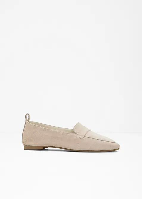 Leren loafers, bonprix