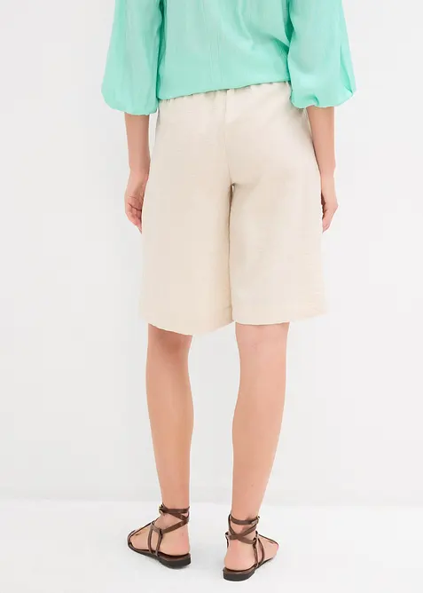 Bermuda van soepele viscose, bonprix