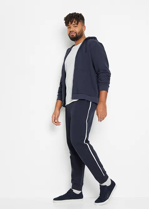 Joggingbroek met contrasterende details (set van 2), bonprix