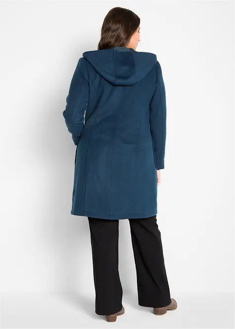 Duffelcoat in wollook, bonprix