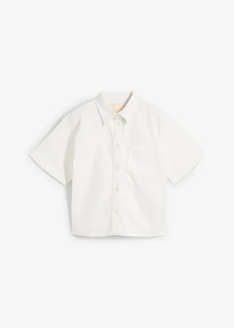 Oversized spijkerblouse, bonprix