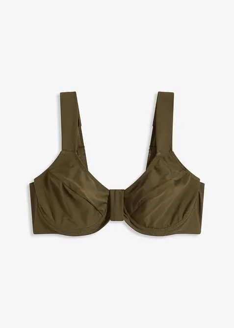 Minimizer bikinitop met brede schouderbandjes, bonprix