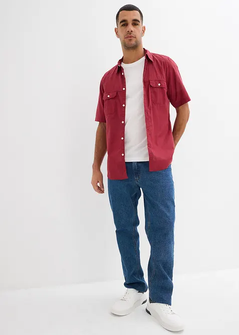 Licht overhemd met korte mouwen, bonprix