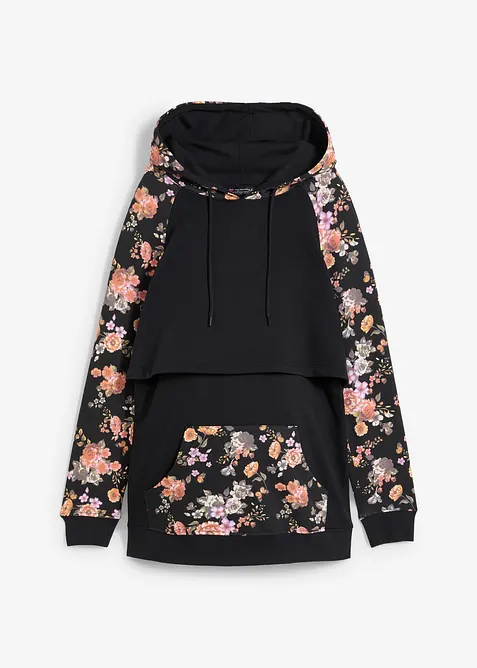 Zacht 2-in-1 zwangerschaps- en borstvoedingssweater, bonprix