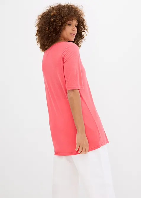 Longshirt van soepele viscose, bonprix