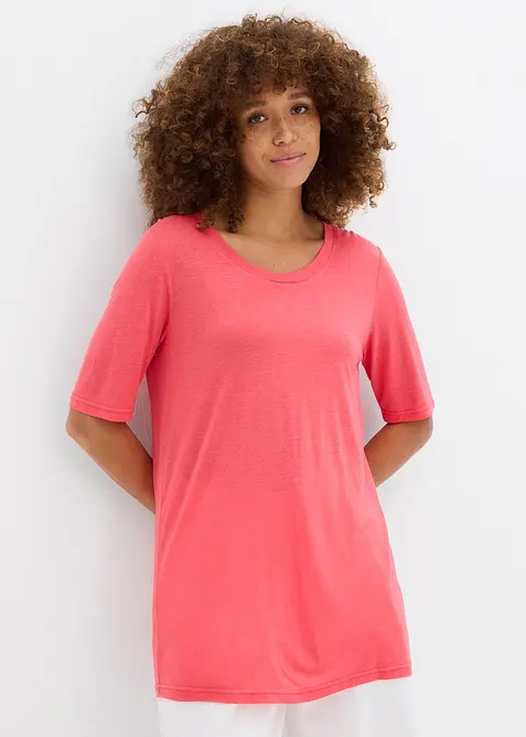 Longshirt van soepele viscose, bonprix