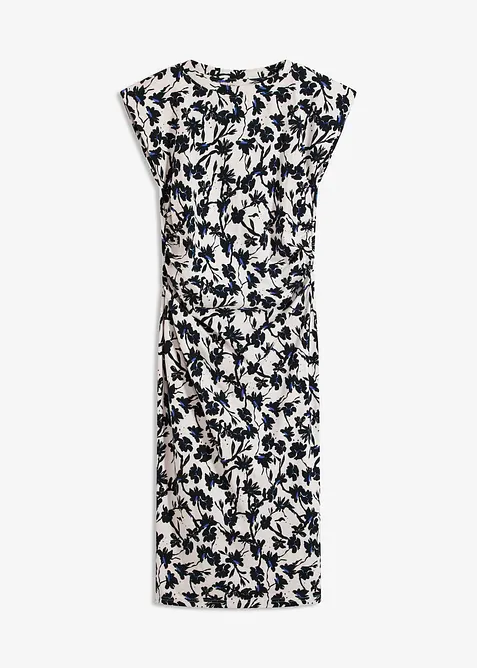 Jurk met plooitjes, bonprix