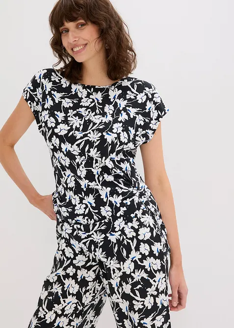 Shirt met knoopdetail, bonprix