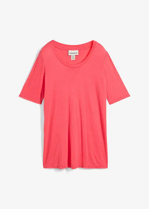 Longshirt van soepele viscose, bonprix