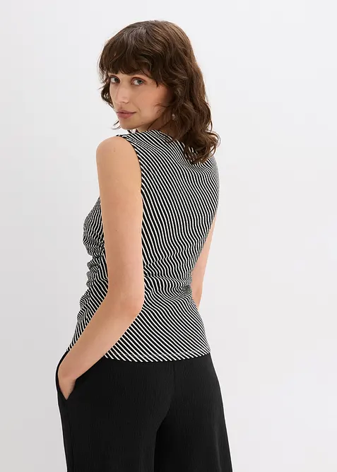 Shirt met plooitjes, bonprix