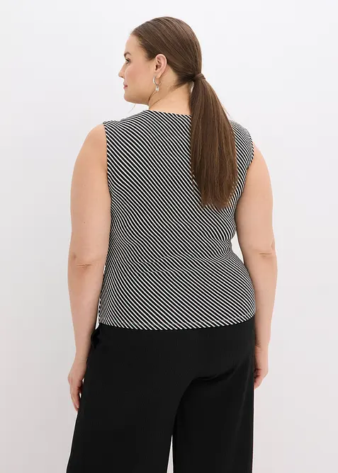 Shirt met plooitjes, bonprix