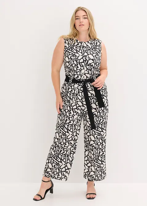 Gedessineerde jumpsuit, bonprix