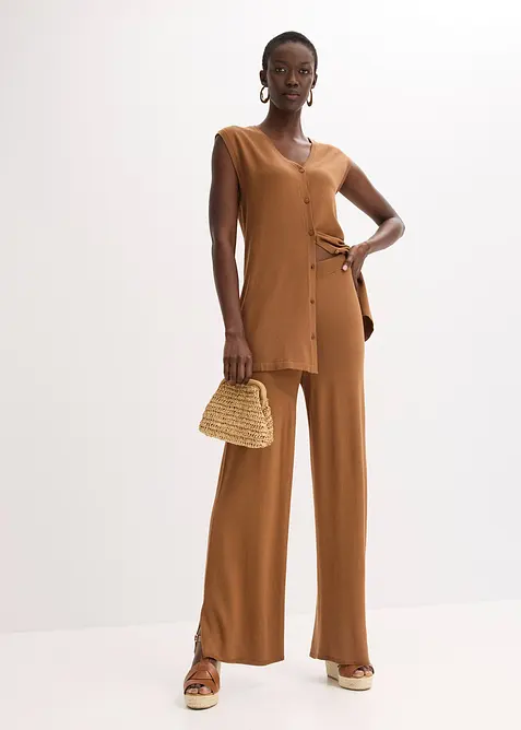 Fijn gebreide broek, bonprix