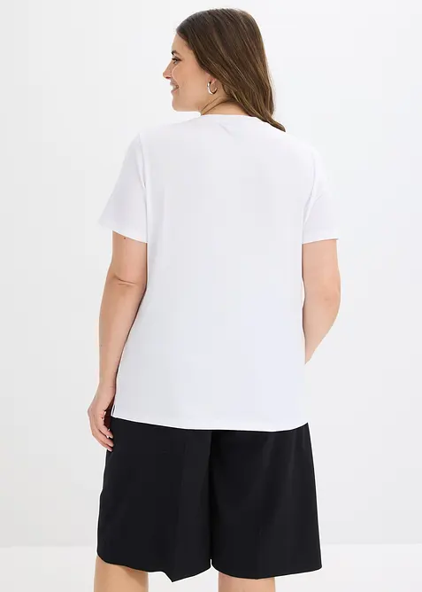 T-shirt met luipaardprint, bonprix