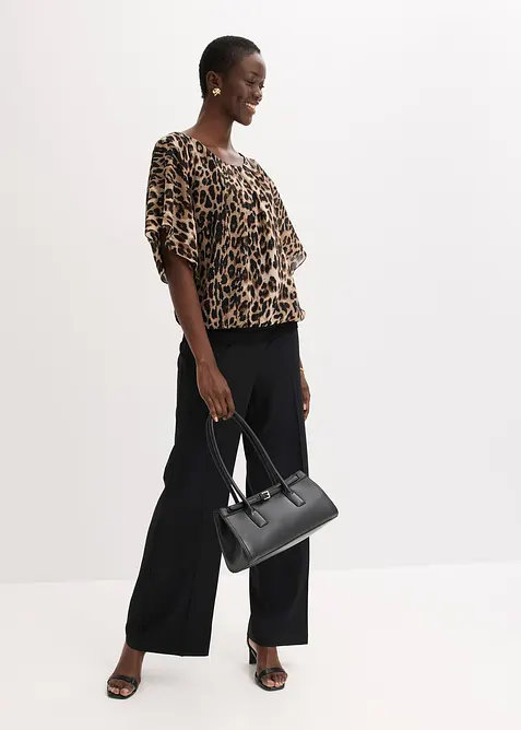 Chiffon tuniekblouse, bonprix