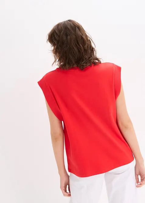 Top met ripstop inzetstuk, bonprix