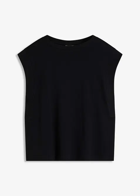 Top met ripstop inzetstuk, bonprix