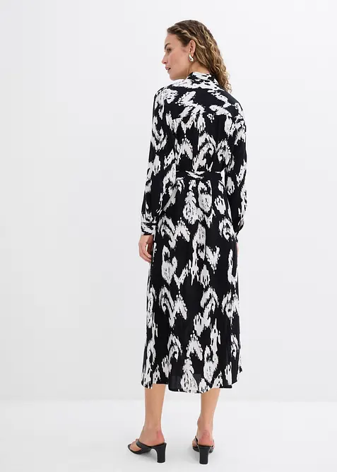 Overhemdjurk van soepele viscose, bonprix