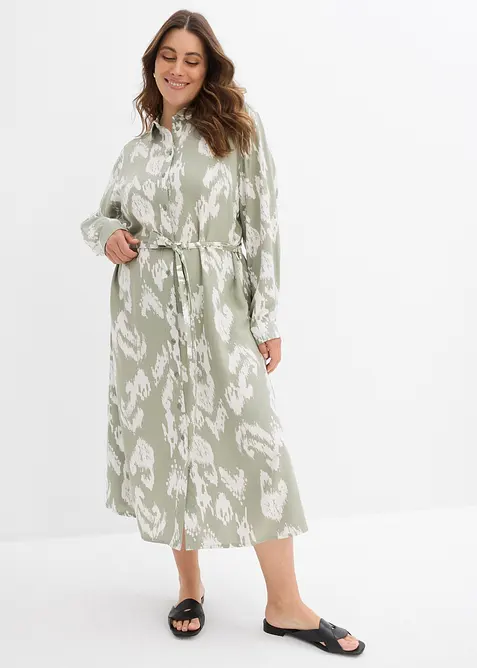 Overhemdjurk van soepele viscose, bonprix