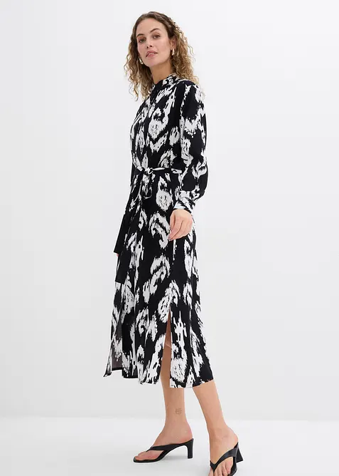 Overhemdjurk van soepele viscose, bonprix