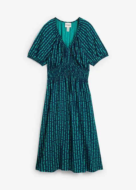Midi jurk van zachte viscose, bonprix