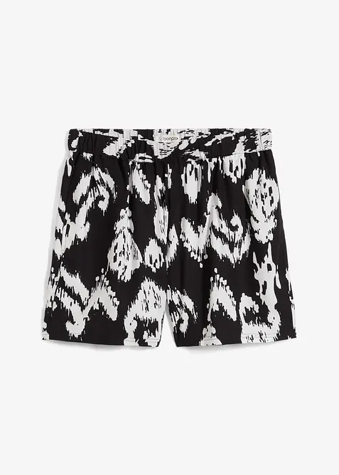 Short van viscose met comfy band, bonprix