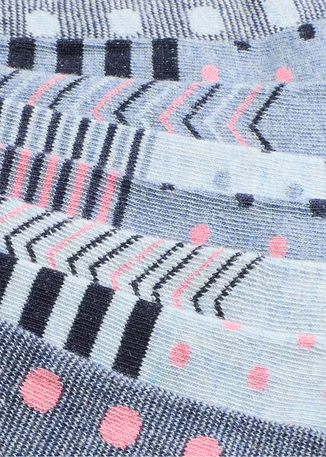 Korte sokken met biologisch katoen (8 paar), bonprix