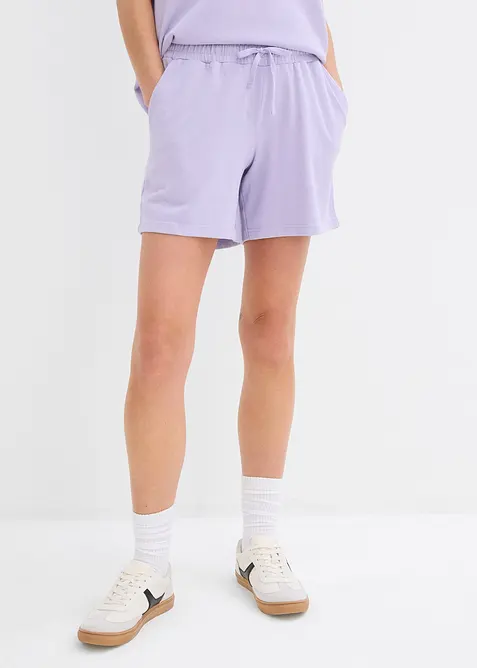 Sweat short van puur katoen, bonprix