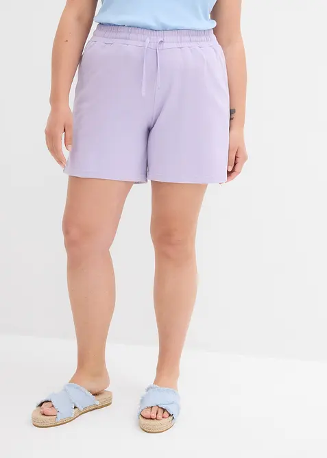 Sweat short van puur katoen, bonprix