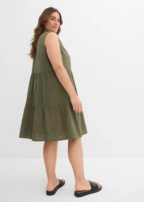 Tuniekjurk van luchtige mousseline, bonprix