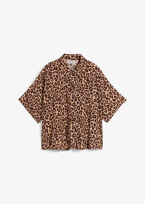 Overhemdblouse van soepele viscose, bonprix