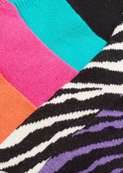 Korte sokken met biologisch katoen (6 paar), bonprix