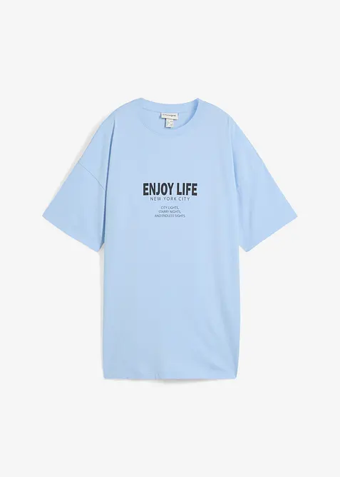 Oversized shirt van puur biologisch katoen, bonprix