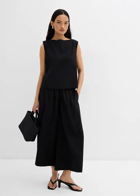 Blousetop van biologisch katoen, bonprix