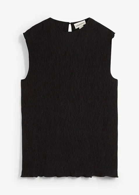 Top van gestructureerde crinkle, bonprix