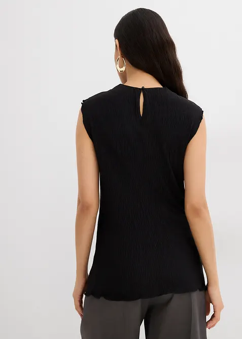 Top van gestructureerde crinkle, bonprix