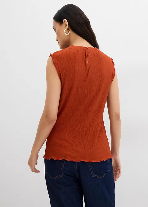 Top van gestructureerde crinkle, bonprix