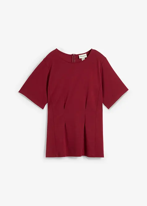 Getailleerd shirt in comfortabele Punto di Roma, bonprix