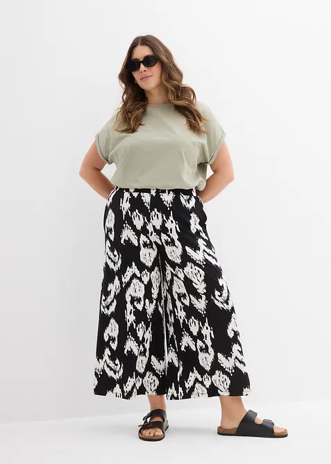 Jersey broek in een viscose-mix, bonprix