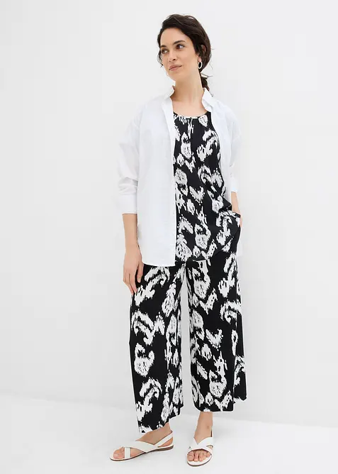 Jersey broek in een viscose-mix, bonprix