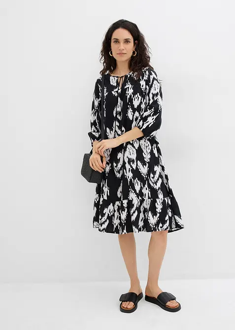 Tuniekjurk van pure viscose, bonprix