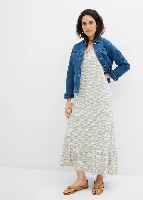 Jersey jurk van viscosemix, bonprix