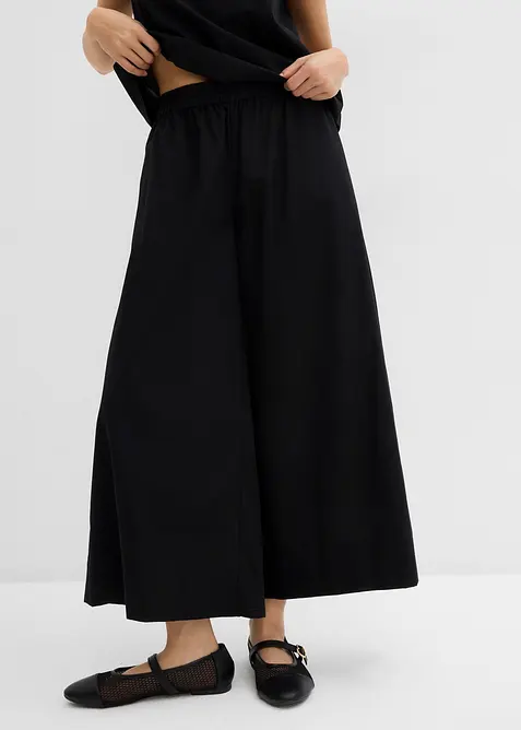 Wijde culotte van puur katoen, bonprix
