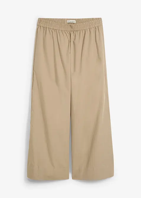 Wijde culotte van puur katoen, bonprix