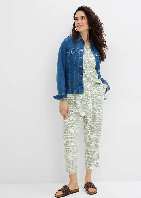 Longblouse van zachte viscose, bonprix