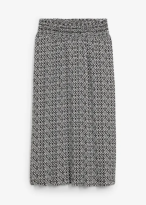 Maxirok van viscose crinkle, bonprix