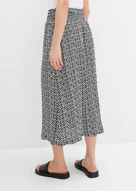 Maxirok van viscose crinkle, bonprix