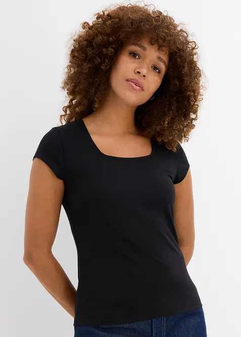 T-shirt met biologisch katoen, bonprix
