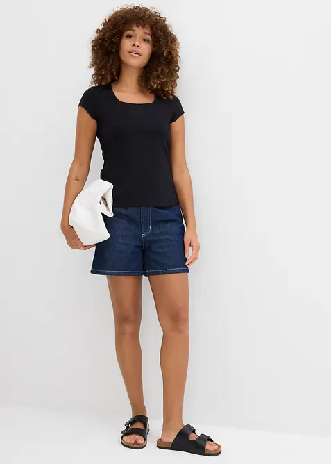 T-shirt met biologisch katoen, bonprix