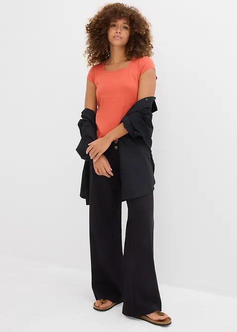 T-shirt met biologisch katoen, bonprix